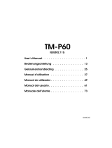 Epson TM-P60 Manuale utente