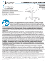 Ergotron TeachWell Mobile Digital Workspace Guida utente