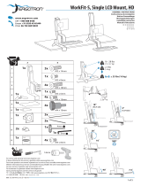Ergotron WorkFit-S, Single HD Sit-Stand Workstation Manuale utente