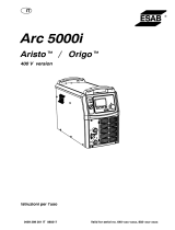 ESAB Arc 5000i Manuale utente