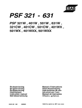ESAB PSF 321CW Manuale utente