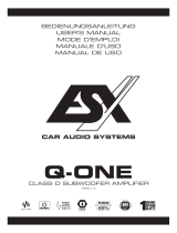 ESX GTO1200 Manuale utente