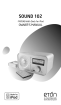 Eton Sound 102 iPod Silver Manuale utente