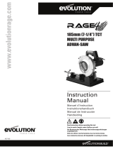 Evolution Power Tools RAGE4 Manuale utente