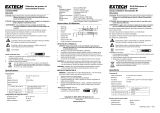 Extech Instruments DV40 Manuale utente
