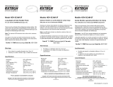 Extech Instruments HDV-5CAM-3F Manuale utente