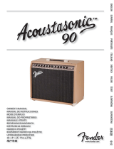 Fender  Acoustasonic™ 90 Manuale utente