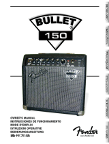 Fender Bullet 150 Manuale del proprietario