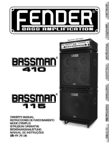 Fender Bassman 115-410 (2005) Manuale utente