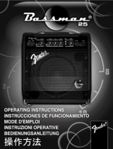 Fender Bassman 25 Manuale utente