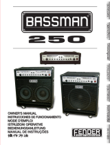 Fender Bassman 250 (2005-2010) Manuale utente