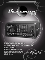 Fender Bassman 300-300 Pro Manuale del proprietario