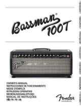 Fender Bassman® 100T Manuale del proprietario