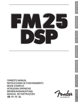 Fender FM 25 DSP Manuale del proprietario