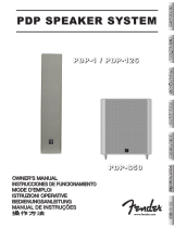 Fender Passport PDP Speaker System Manuale utente