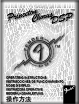 Fender Princeton Chorus DSP Manuale del proprietario