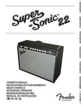 Fender Super-Sonic 22 Combo Manuale utente