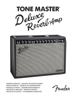 Fender Tone Master® Deluxe Reverb® Manuale del proprietario