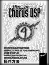 Fender Ultimate Chorus DSP Manuale del proprietario