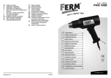 Ferm HAM1003 Heissluftpistole Manuale del proprietario