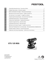 Festool ES-ETS 125 REQ-Plus Istruzioni per l'uso