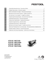Festool ETS EC 150/3 EQ-Plus Istruzioni per l'uso