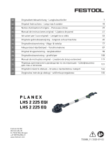 Festool PLANEX LHS 2 225 EQI Istruzioni per l'uso