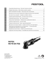 Festool RO 90 DX FEQ-Plus Istruzioni per l'uso