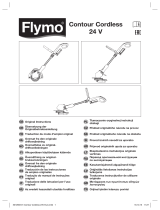 Flymo Contour Cordless 24 V Manuale del proprietario