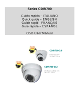 Fracarro CDIR700-3.6 Manuale utente