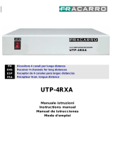 Fracarro UTP-4RXA Scheda dati