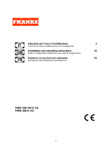 Franke FMW 250 SM G XS Installation And Operating Instructions Manual