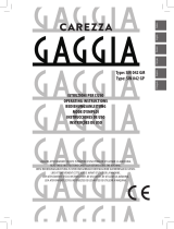 Gaggia Carezza Carezza Manuale utente