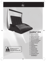 GBC CombBind 210 Manuale utente