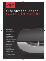 GBC Fusion 3000L A3 Manuale utente