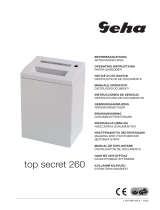Geha Top Secret 260 S6 Istruzioni per l'uso
