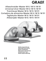 Graef M 6 Master Manuale del proprietario