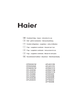 Haier AFD630IX Manuale utente