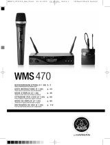 Harman WMS 470 Manuale utente