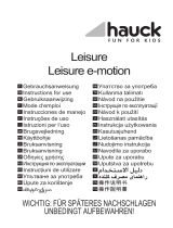Hauck Leisure e-motion Istruzioni per l'uso