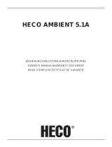 Heco Ambient 5.1 A Manuale del proprietario