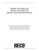 Heco Music Colors 200 Manuale del proprietario
