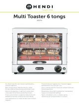 Hendi Multi Toaster 6 Tongs Manuale utente