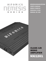 Hifonics NXI1201 Manuale utente