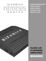Hifonics NXI4002 Manuale utente