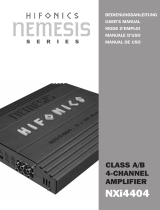 Hifonics NXI4404 Manuale utente