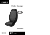 HoMedics Shiatsu Massager w/ Heat Manuale utente