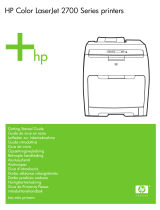 HP (Hewlett-Packard) Color LaserJet 2700 Printer series Manuale utente