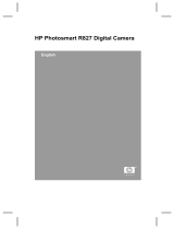 HP (Hewlett-Packard) PhotoSmart R827 Manuale utente