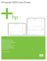 HP LaserJet P3005 Printer series Manuale utente
